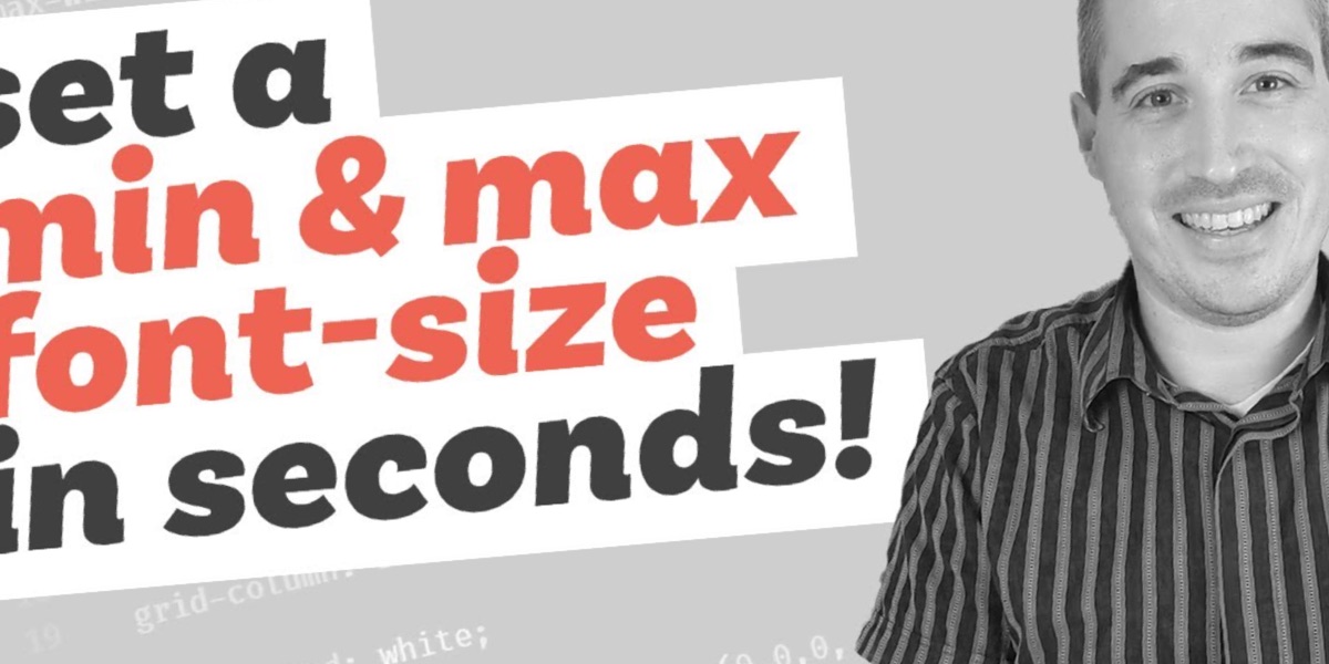 min(), max(), and clamp() are CSS magic!