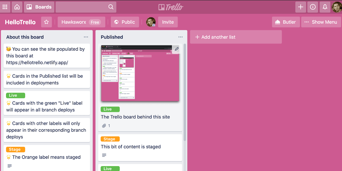 Using Trello as a Super Simple CMS