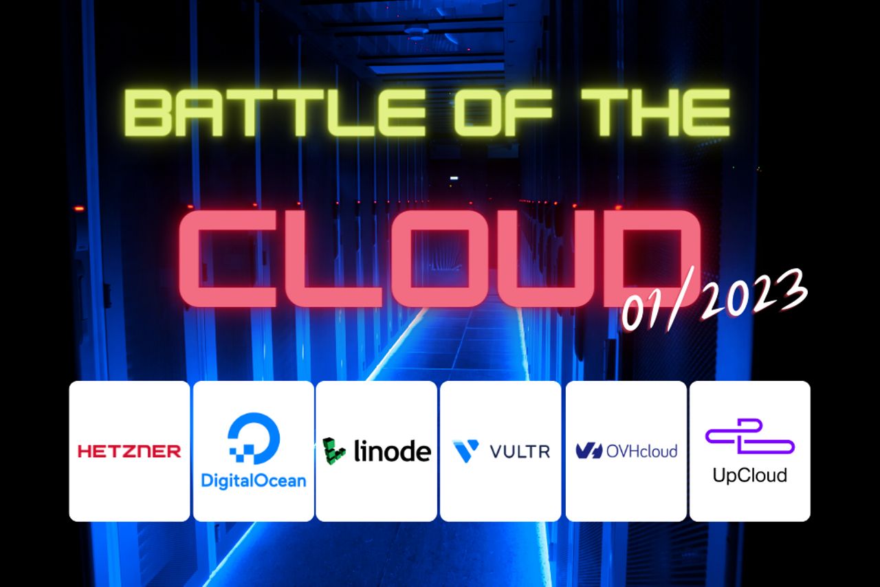 Benchmark between Hetzner, DigitalOcean, Linode, Vultr, OVH and UpCloud
